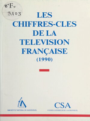 cover image of Les chiffres-clés de la télévision française (1990)